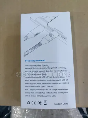 Type C to Type C Cable