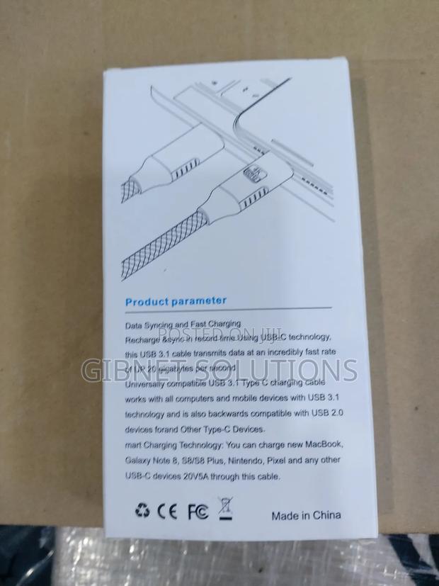 Type C to Type C Cable - thumbnail 3