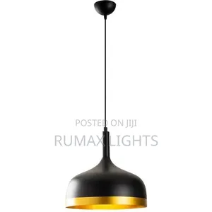 Modern Matte Black Pendant Light