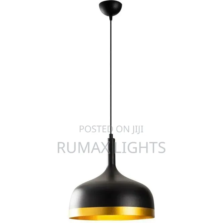 Modern Matte Black Pendant Light