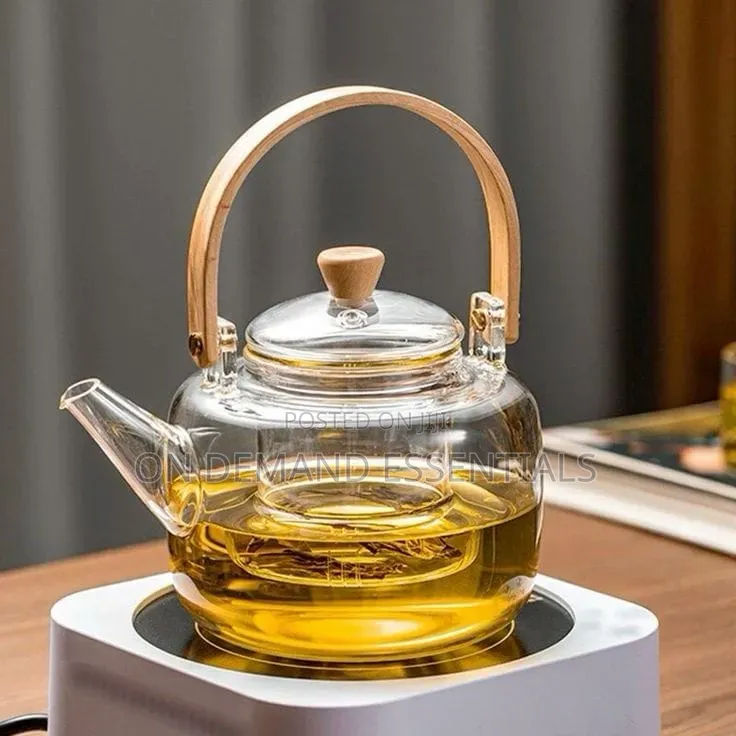 Premium Borosilicate Glass Kettle 
Capacity 1L