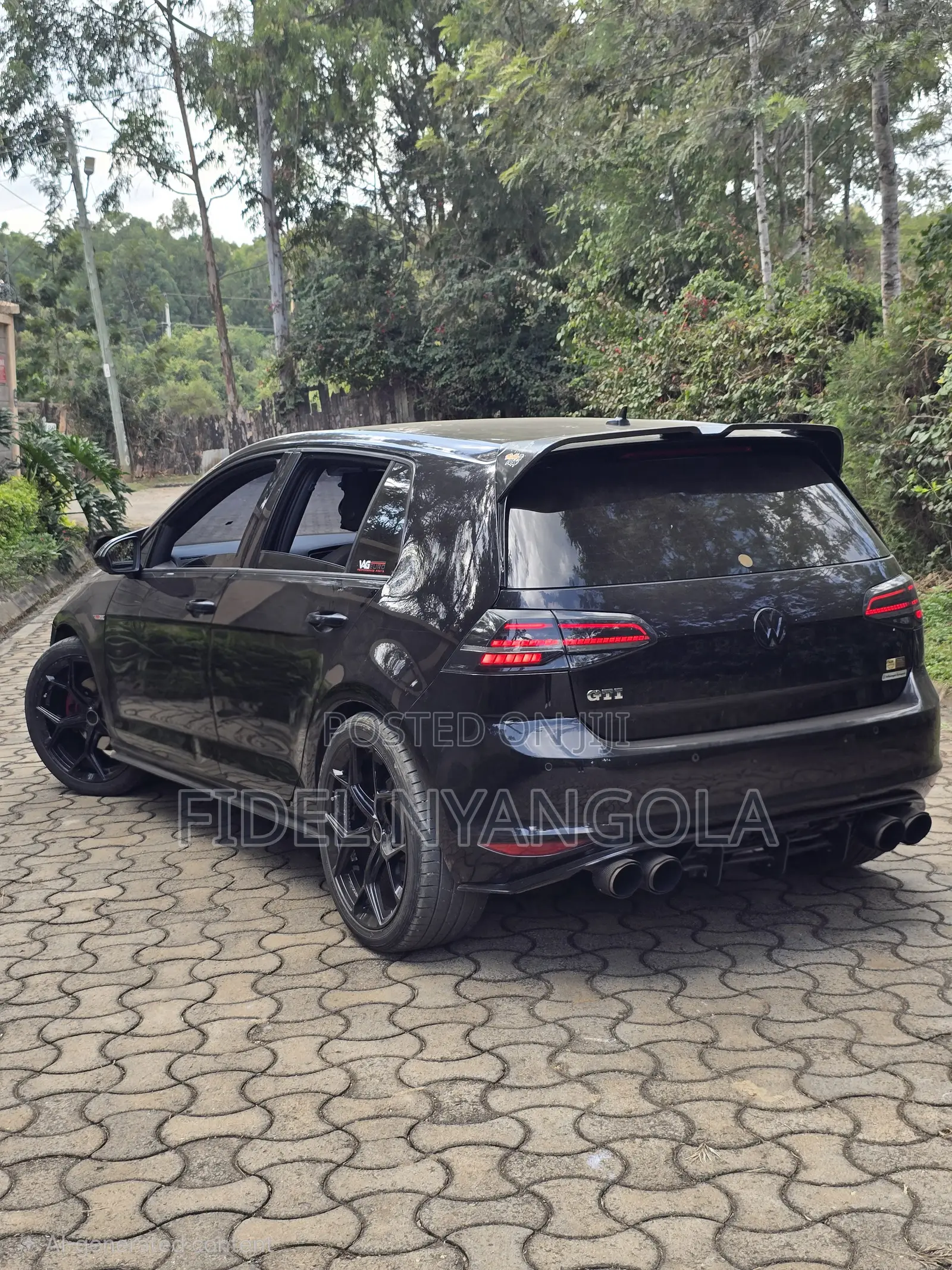 Volkswagen Golf GTI 2014 Black