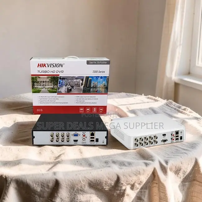 Dependable Operation Hikvision 8 Channel Upto 1080P DVR Machine