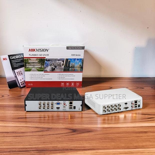 Advanced Technology Hikvision 8 Channel Upto 1080P DVR Machine - main view