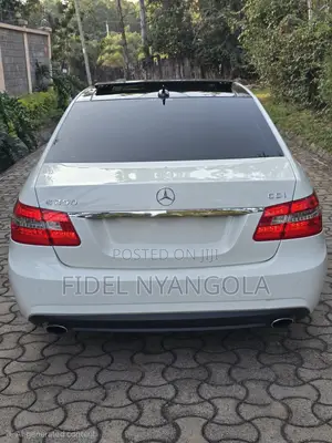Mercedes-Benz E250 2011 White
