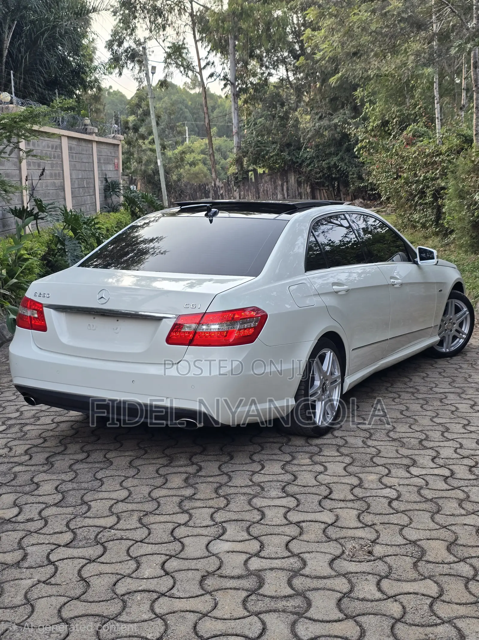Mercedes-Benz E250 2011 White
