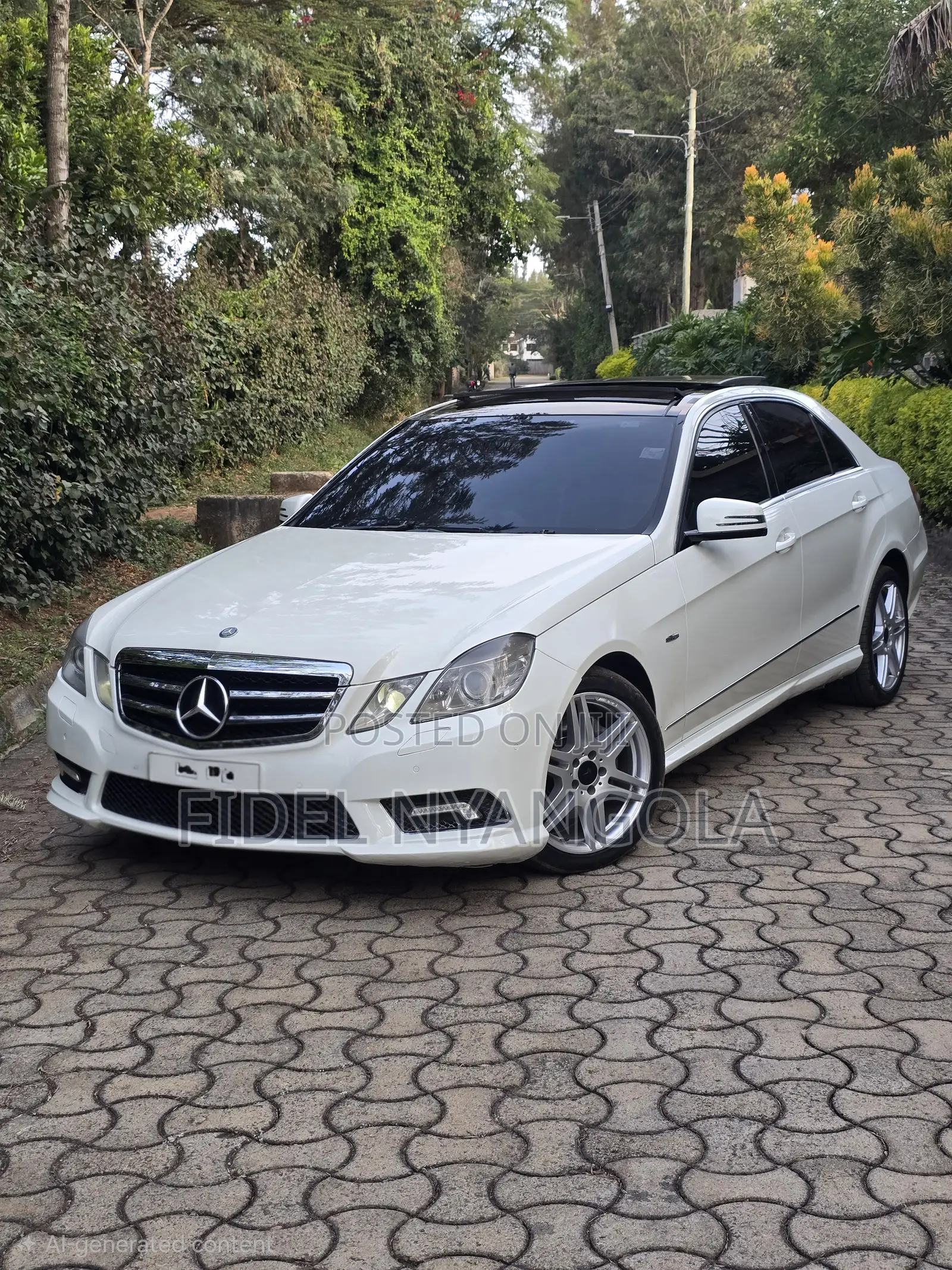 Mercedes-Benz E250 2011 White