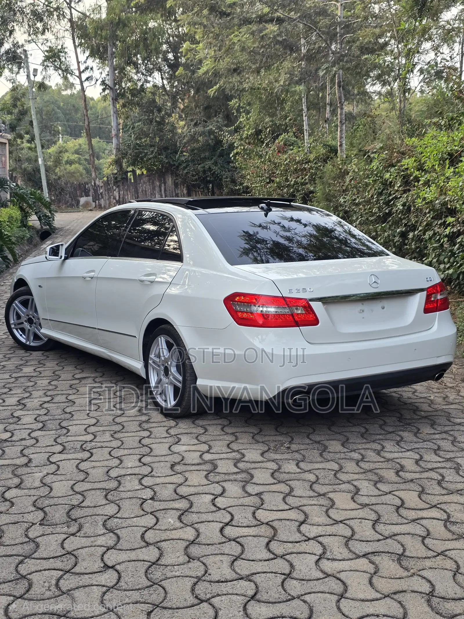 Mercedes-Benz E250 2011 White