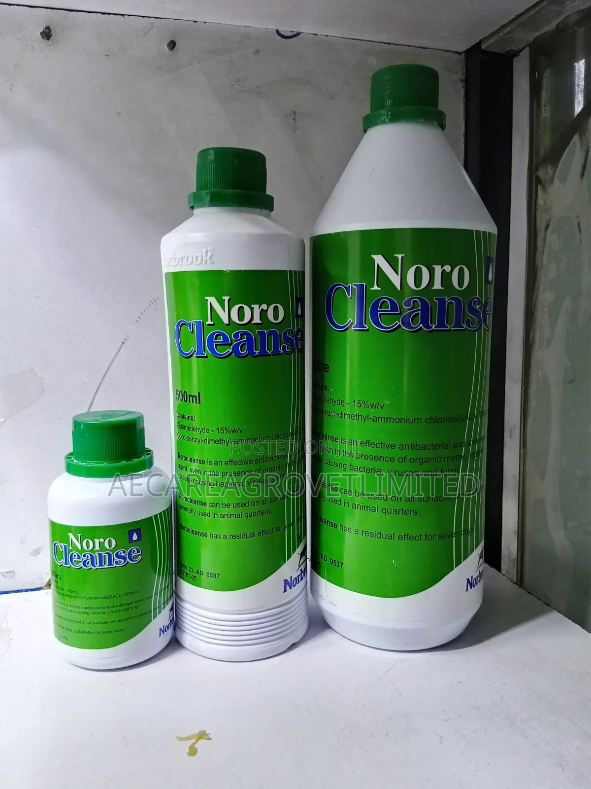 Norocleanse Disinfectant 100ml, 500ml, 1litre