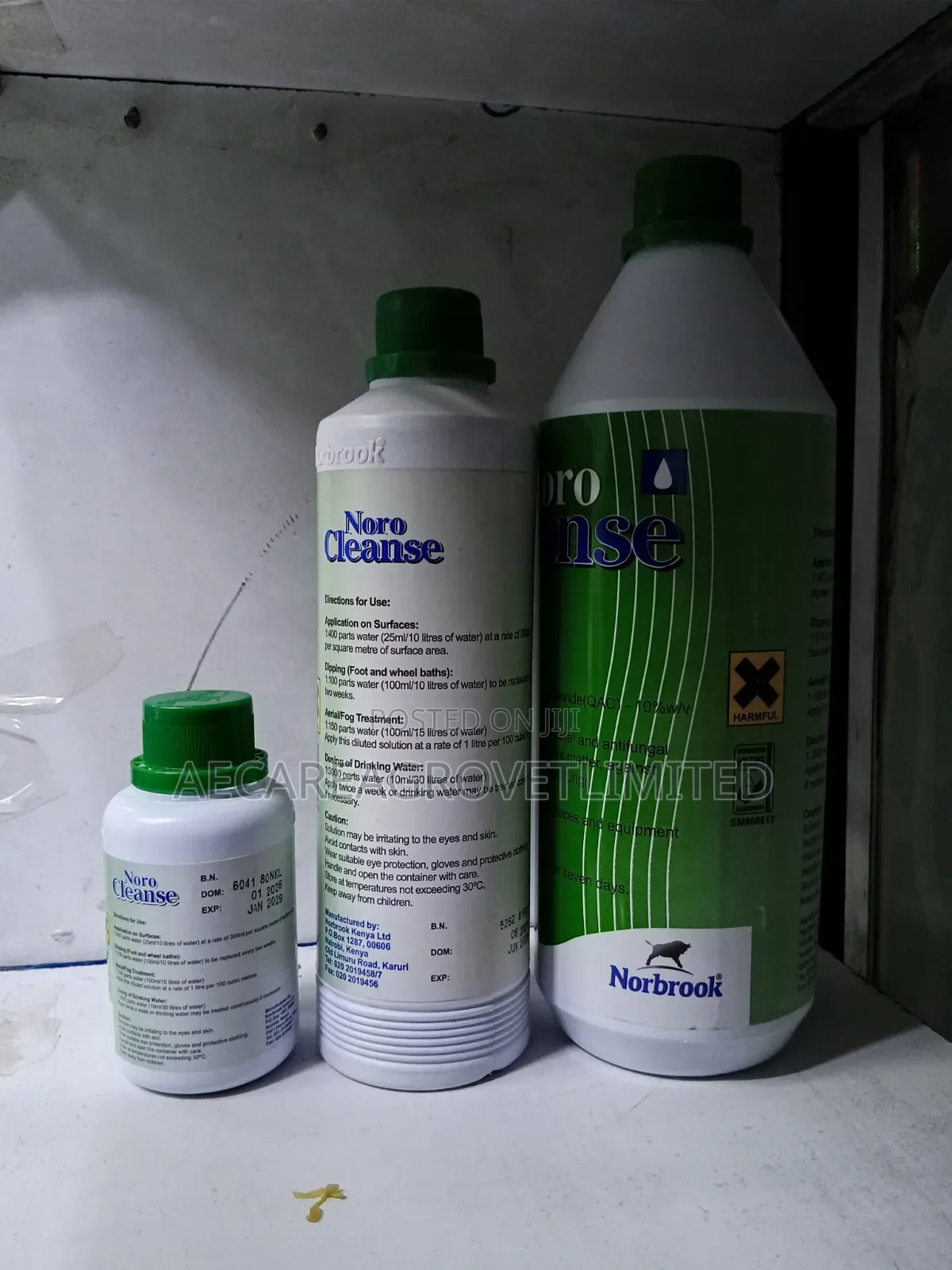 Norocleanse Disinfectant 100ml, 500ml, 1litre