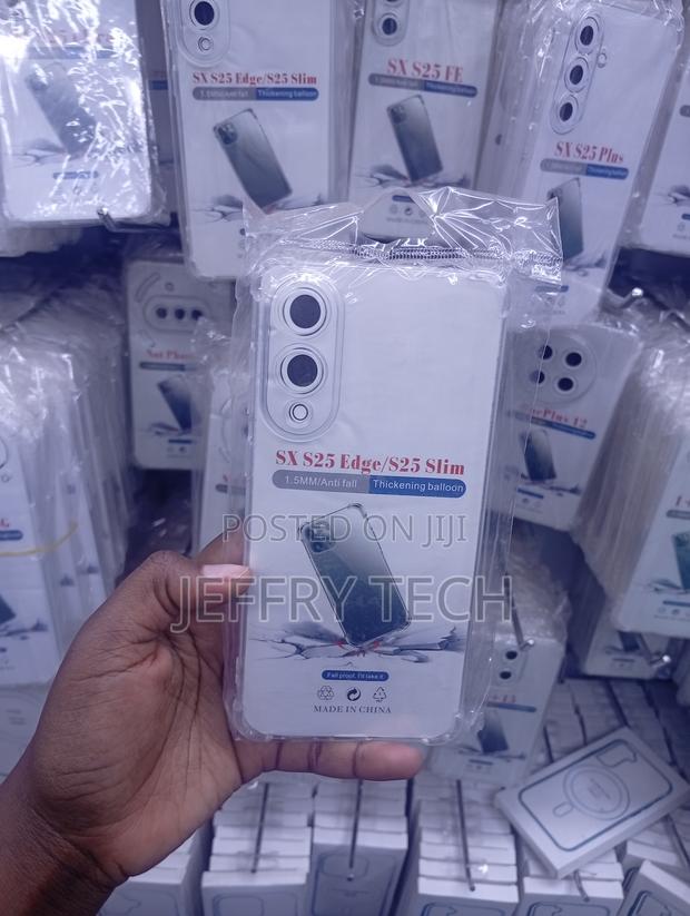 Samsung Galaxy S25 Edge Fully Transparent Case - main view
