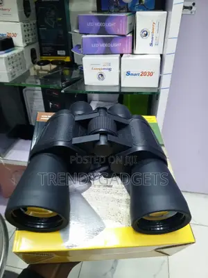 Bushnell PowerView 60x60 Binoculars With Carrying Case
