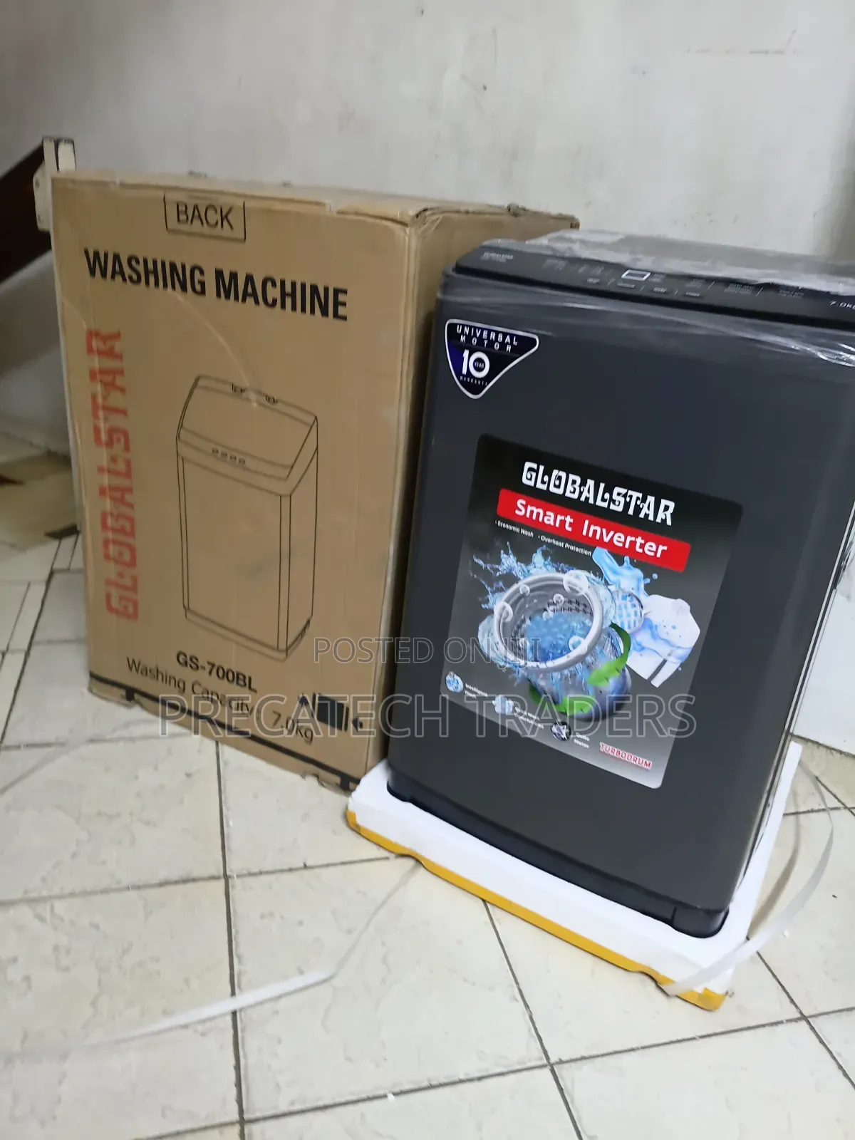 Globalstar 7KG Top Load Washing Machine – Brand New