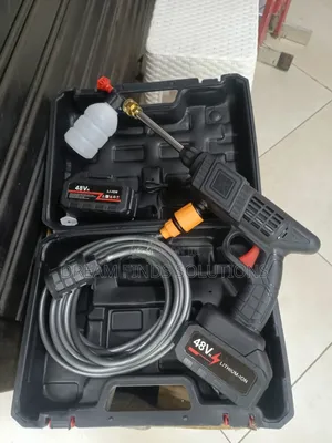 High-Power Wireless Car Washer Gun | Complete Mobile Cleaning System