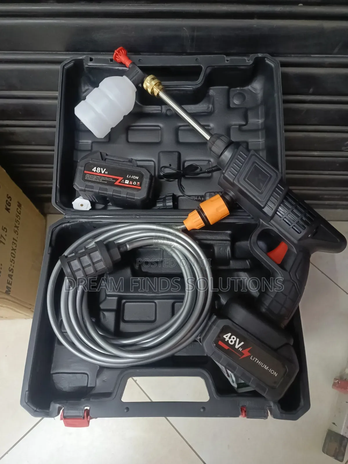 High-Power Wireless Car Washer Gun | Complete Mobile Cleaning System