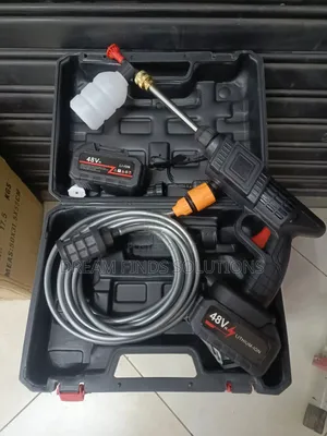High-Power Wireless Car Washer Gun | Complete Mobile Cleaning System