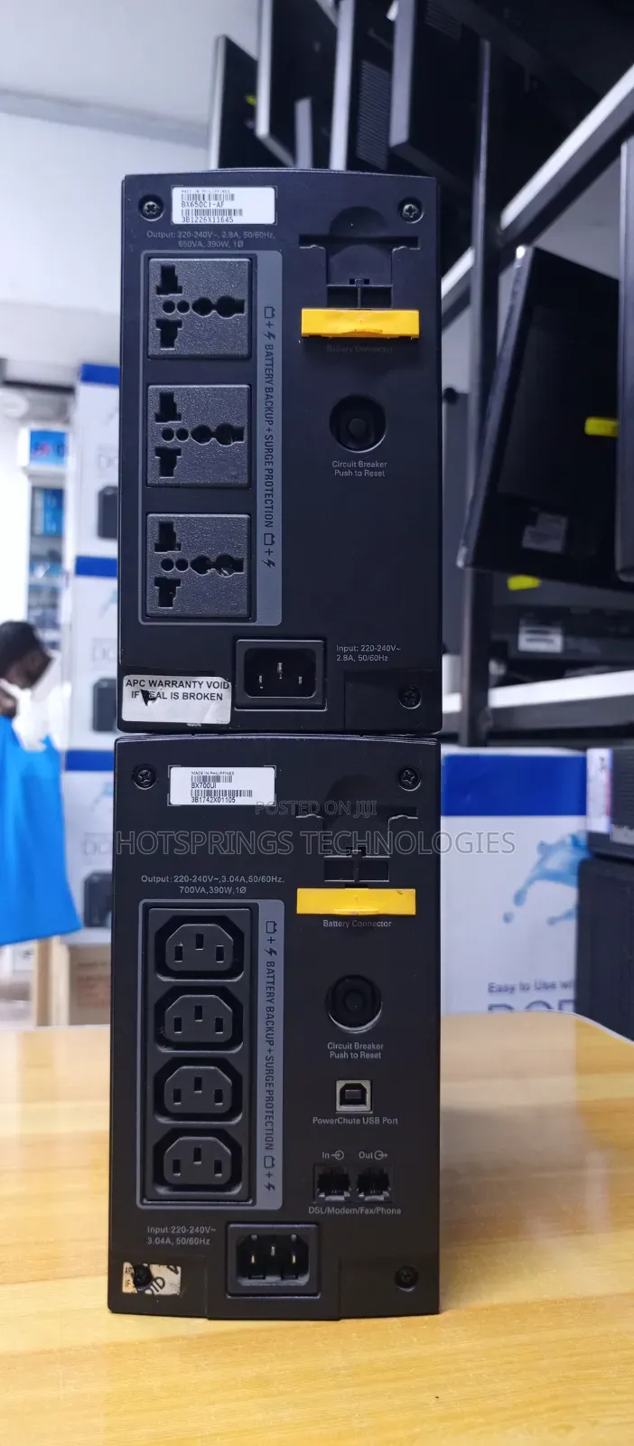 APC Back-Ups 700VA Uninterruptible Power Supply (UPS)
