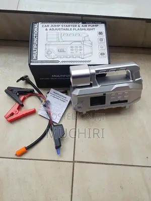 High Power Digital Jump Starter With Tire Inflator for Cars SUVs