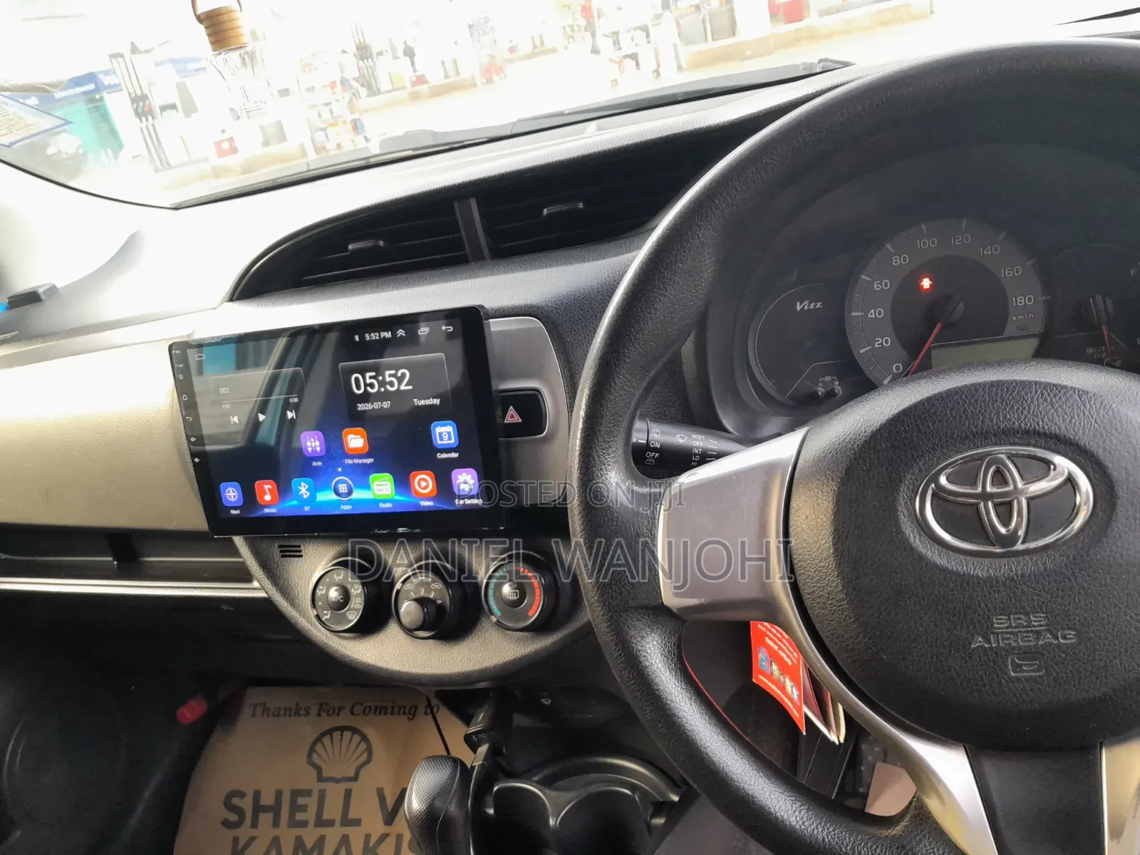 Toyota Vitz 2014 Blue