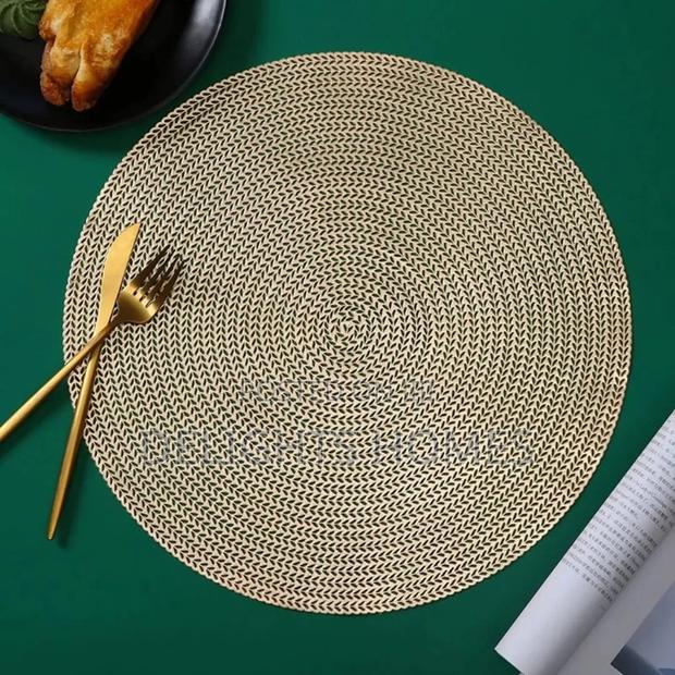 6pcs PVC Non-Woven Table Mats-Elk - thumbnail 7