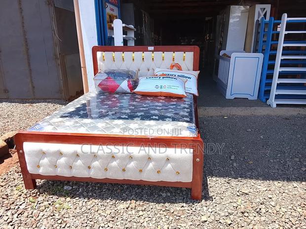 5x6 Mocket Bed With Wooden Frame - thumbnail 2