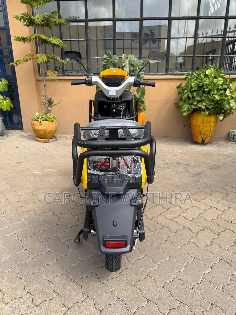 New Motorcycle 2025 Yellow