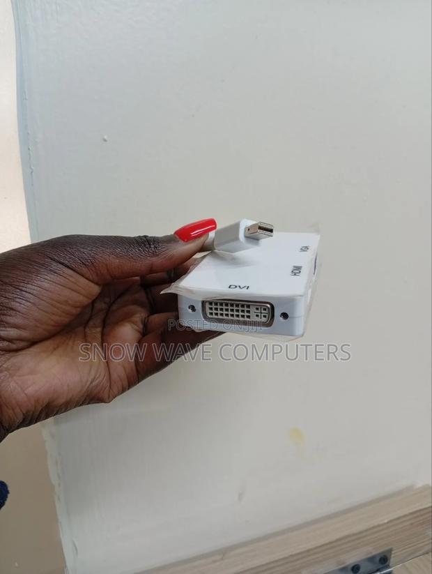 Mini Display to HDMI VGA DVI 3 in 1 Adapter - thumbnail 2