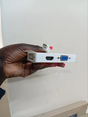 Mini Display to HDMI VGA DVI 3 in 1 Adapter