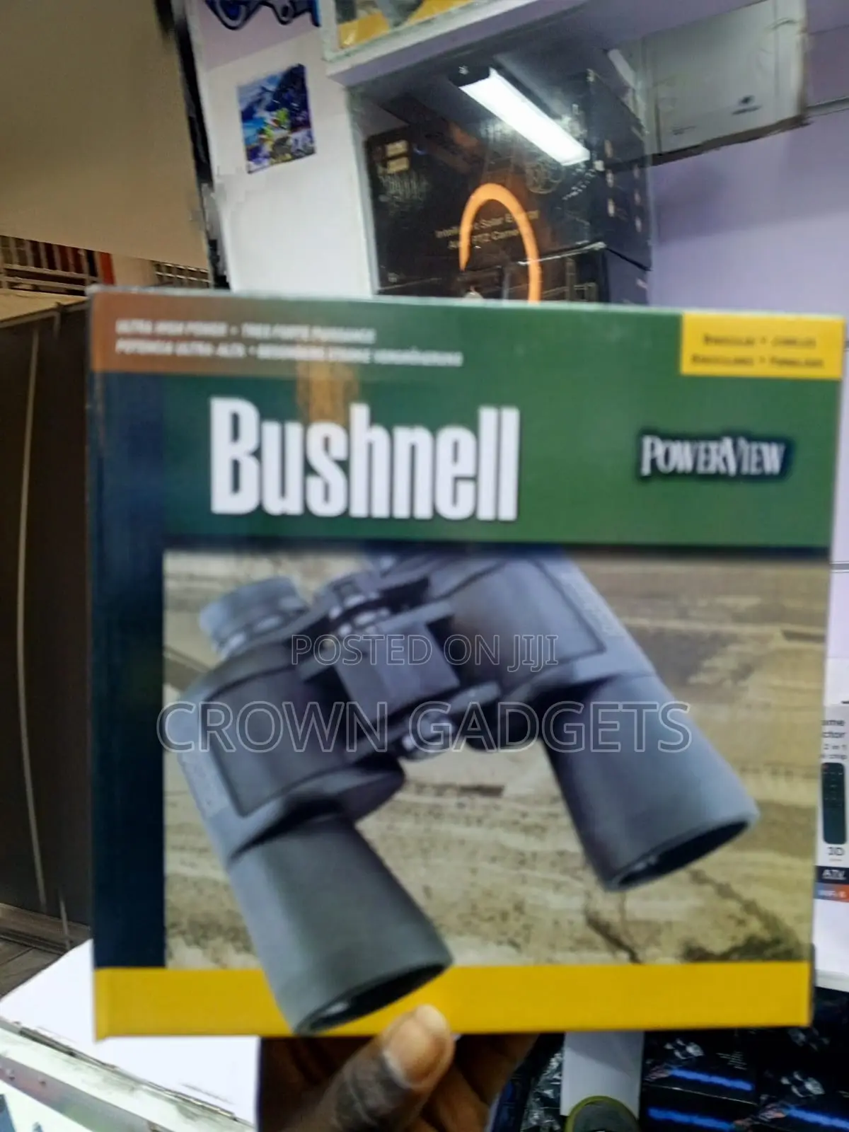 Bushnell PowerView Binocular Set With Lens Cloth Bag