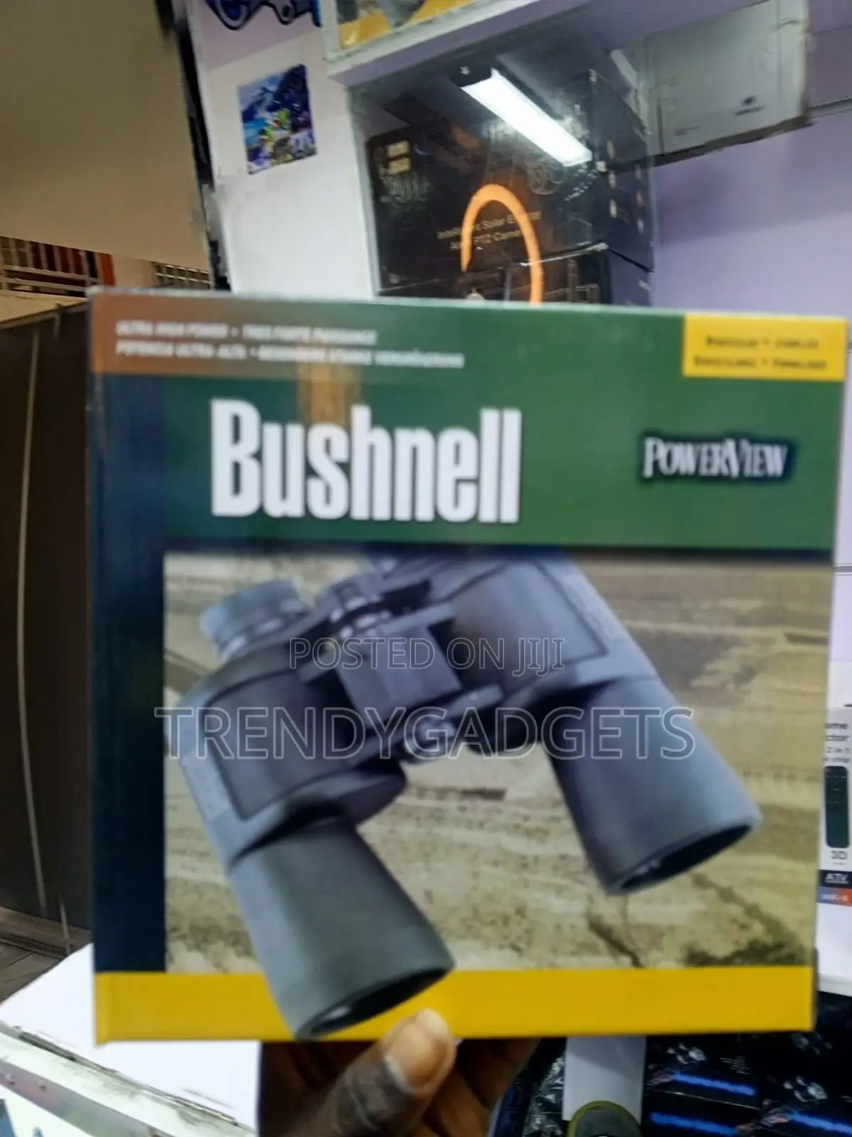 Bushnell PowerView Binocular Set With Lens Cloth Bag