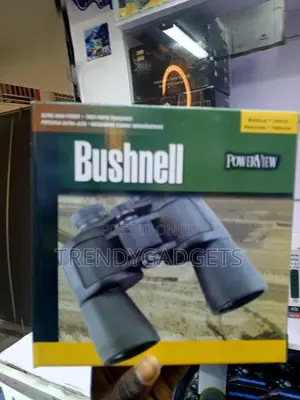 Bushnell PowerView Binocular Set With Lens Cloth Bag