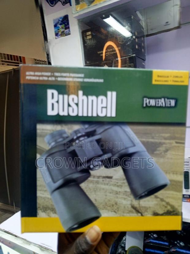 Bushnell PowerView Binocular Set With Lens Cloth Bag - main view