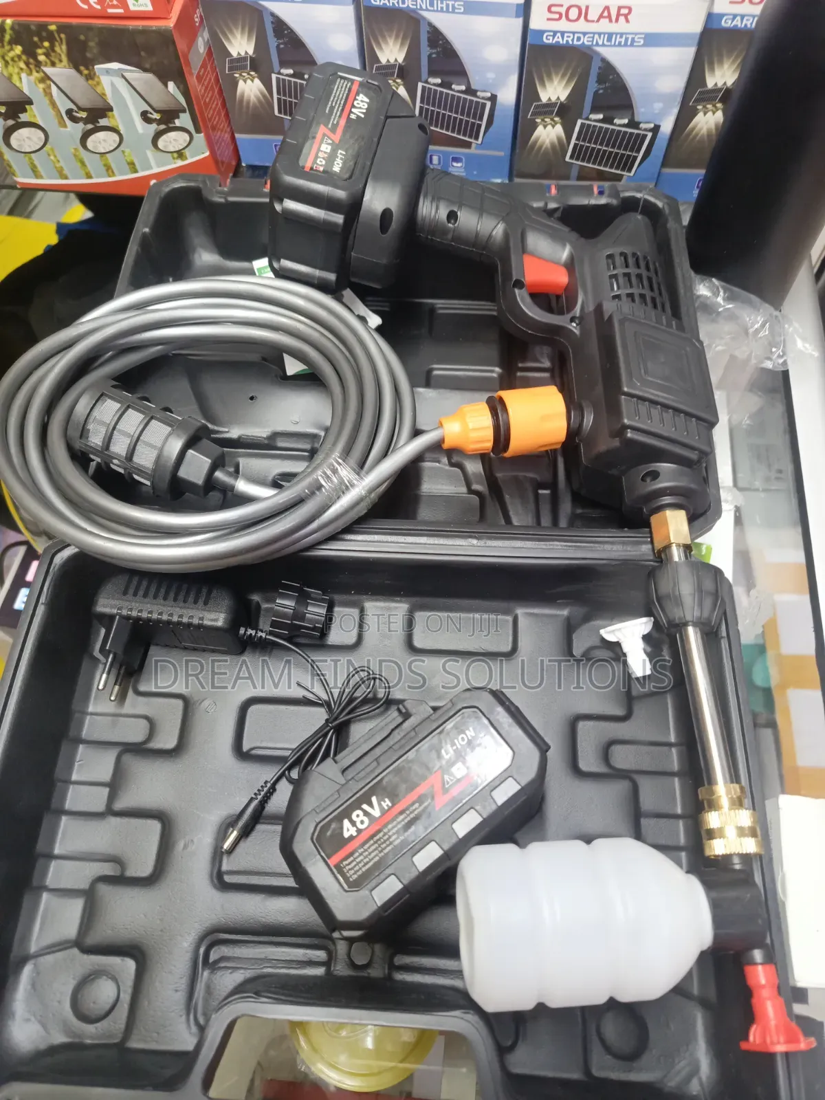 Handheld Mobile Car Washer Pump Jet for Vehicles, Fences, Patios