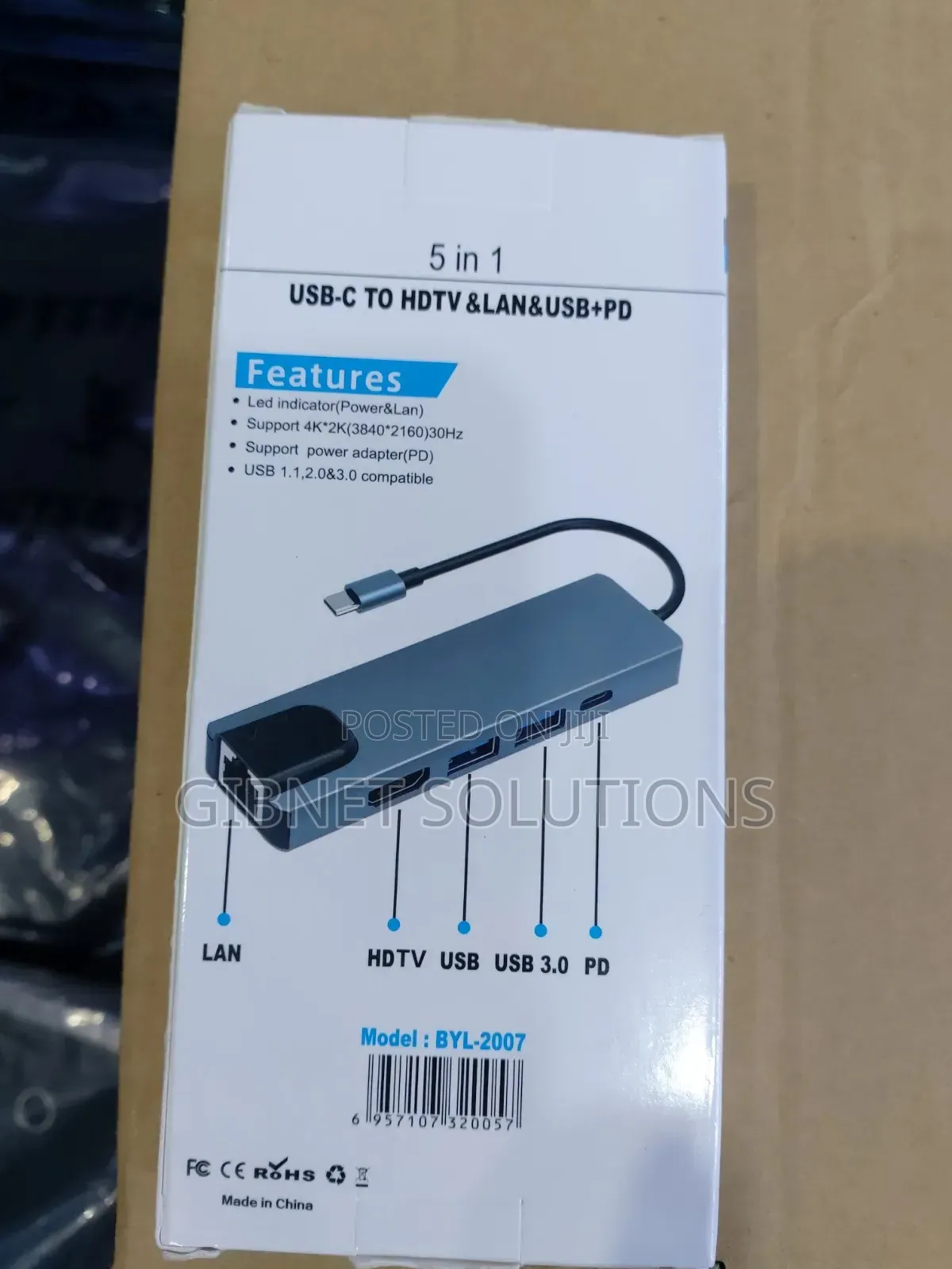 Type C Adapter 5 in 1