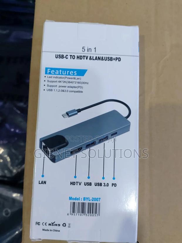Type C Adapter 5 in 1