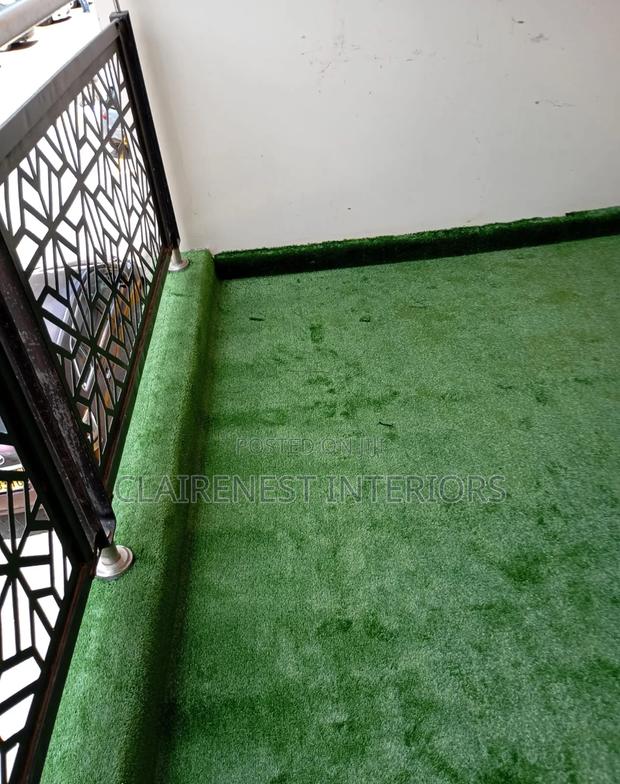 No Weeding, Pure Aesthetic Balcony Artificial Green Grass
