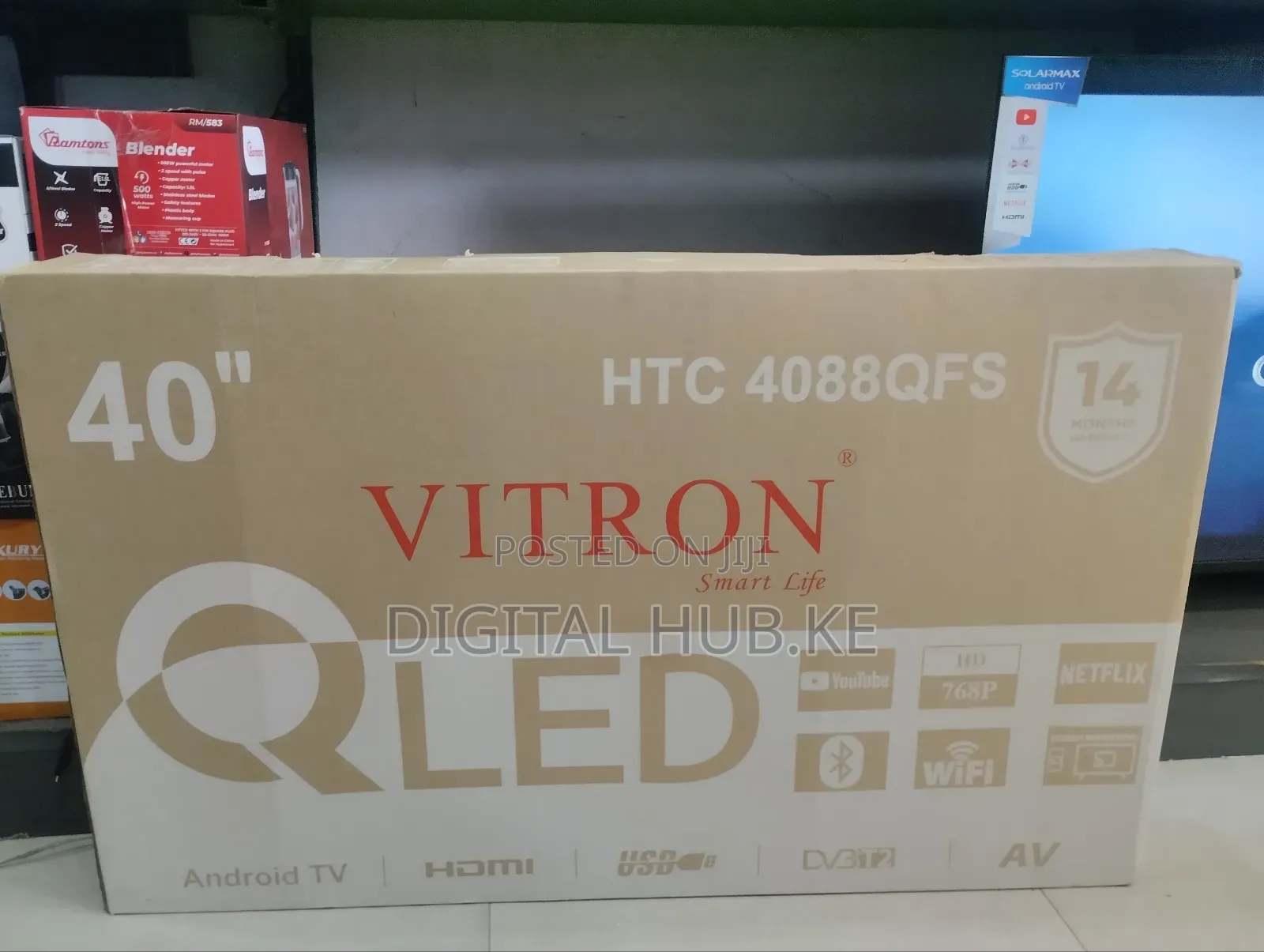 Vitron 40" Inch Smart(Android) TV