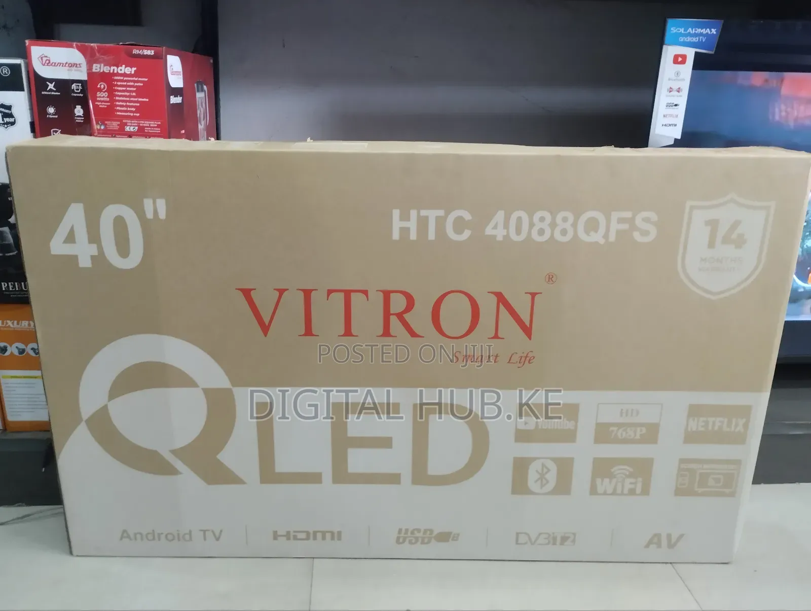 Vitron 40" Inch Smart(Android) TV