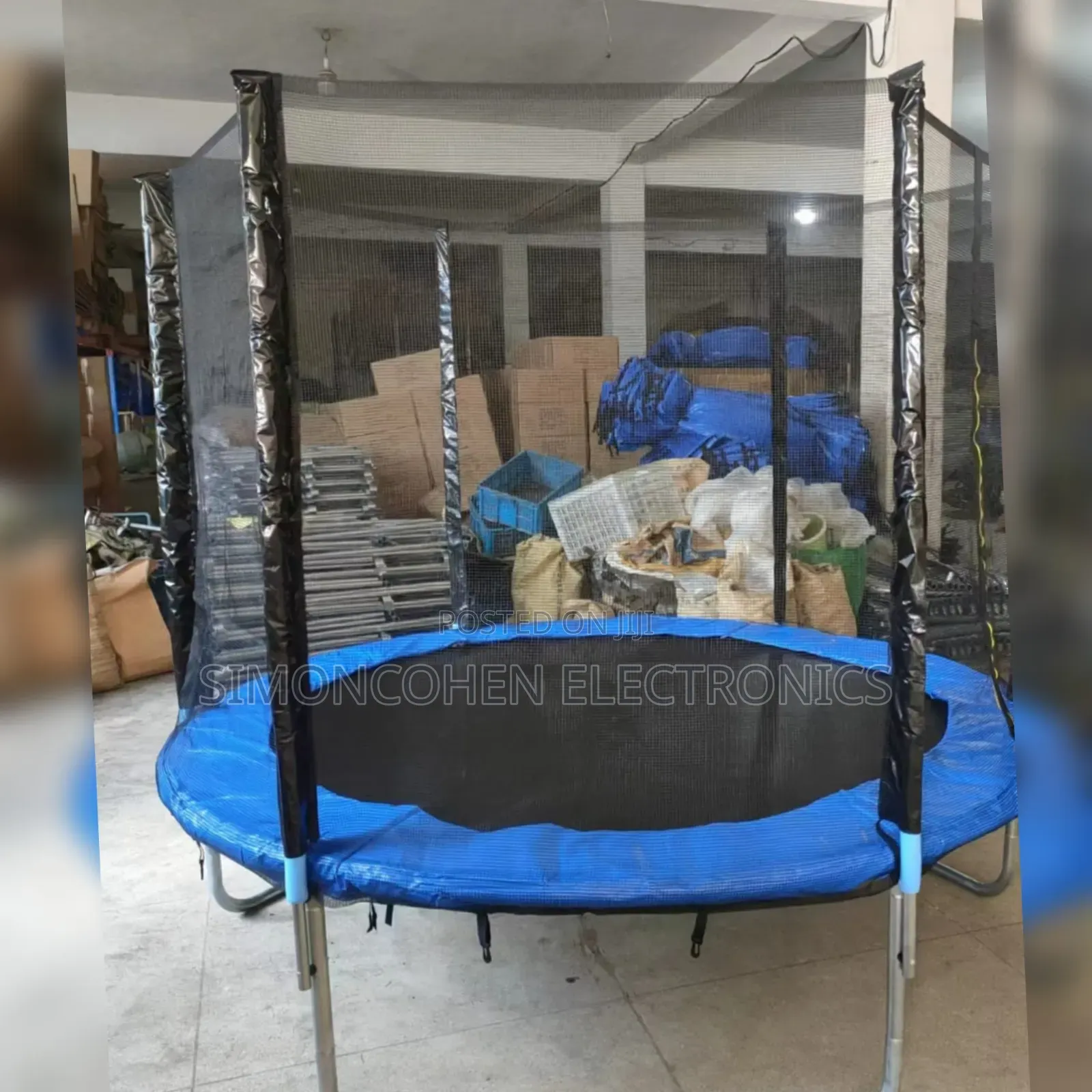 12ft Trampoline With Safety Net and Ladder