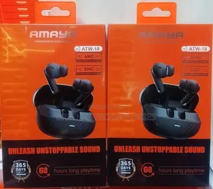 Amaya ATW-18 - Wireless Earbuds With ANC + ENC + 60H Playtime