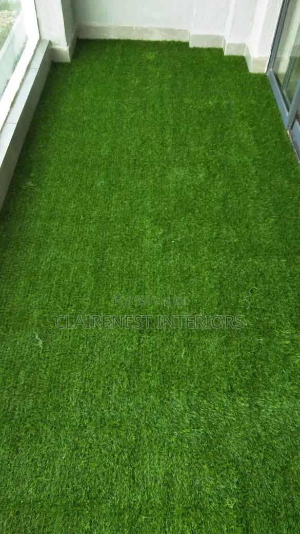 No Mud, Happy Floors Balcony Artificial Green Grass Carpet