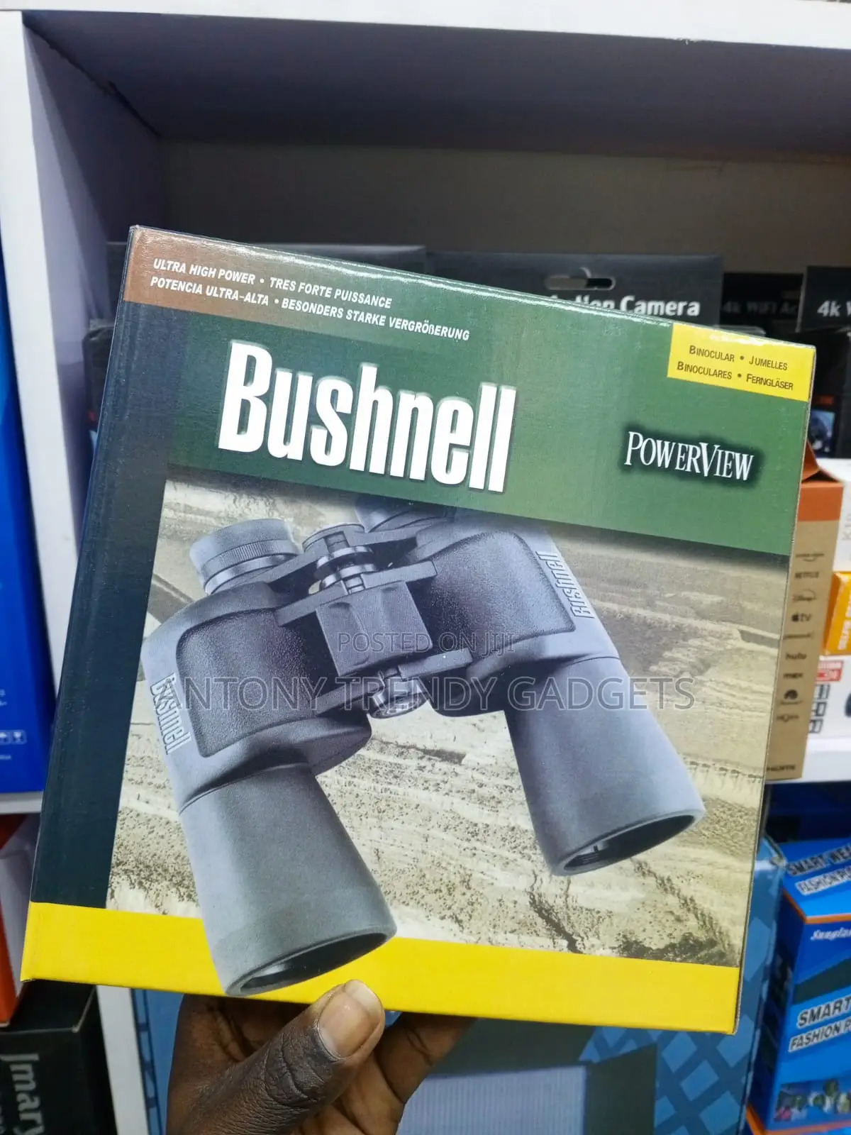 Bushnell PowerView Long Range Binoculars With Carry Bag
