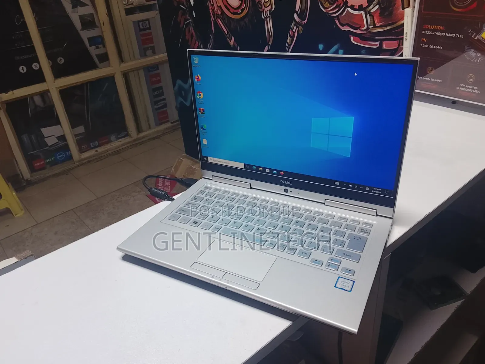 Laptop NEC 8GB Intel Core i5 SSD 128GB
