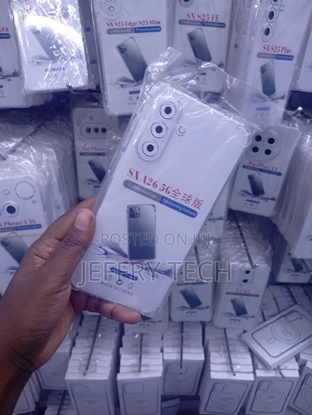 Samsung Galaxy A26 Completely Transparent Style Case - thumbnail 2
