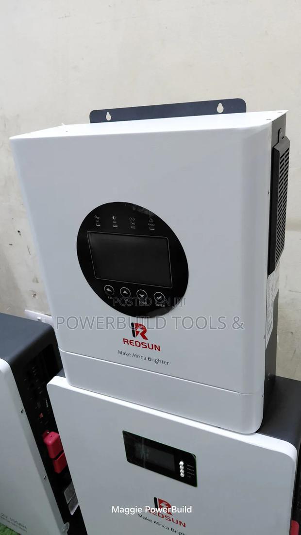 Redsun 6.5kw/6.5kva Hybrid Inverter With Inbuilt MPPT Controller