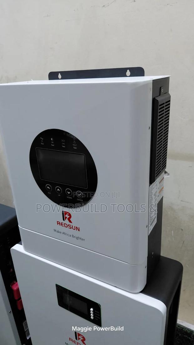 Redsun 6.5kw/6.5kva Hybrid Inverter With Inbuilt MPPT Controller - thumbnail 2