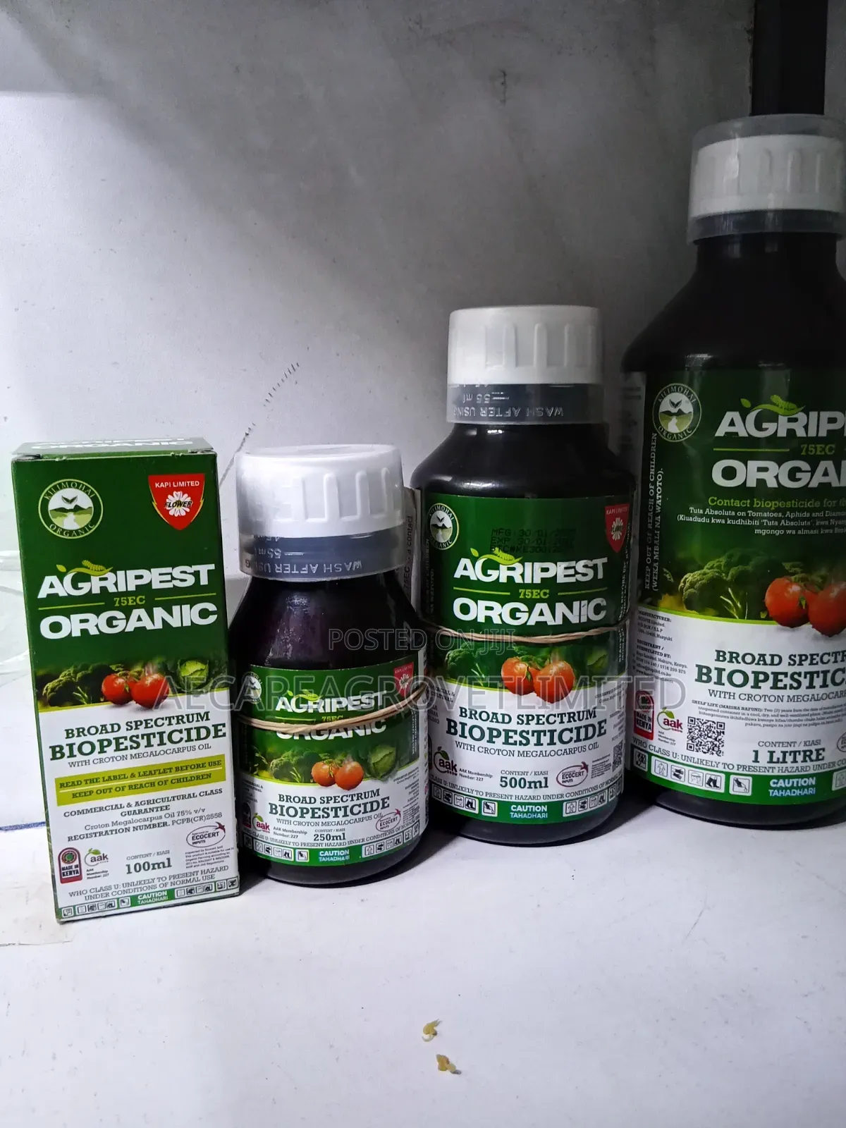 Agripest Organic Biopesticide 100ml, 250ml, 500ml, 1litre