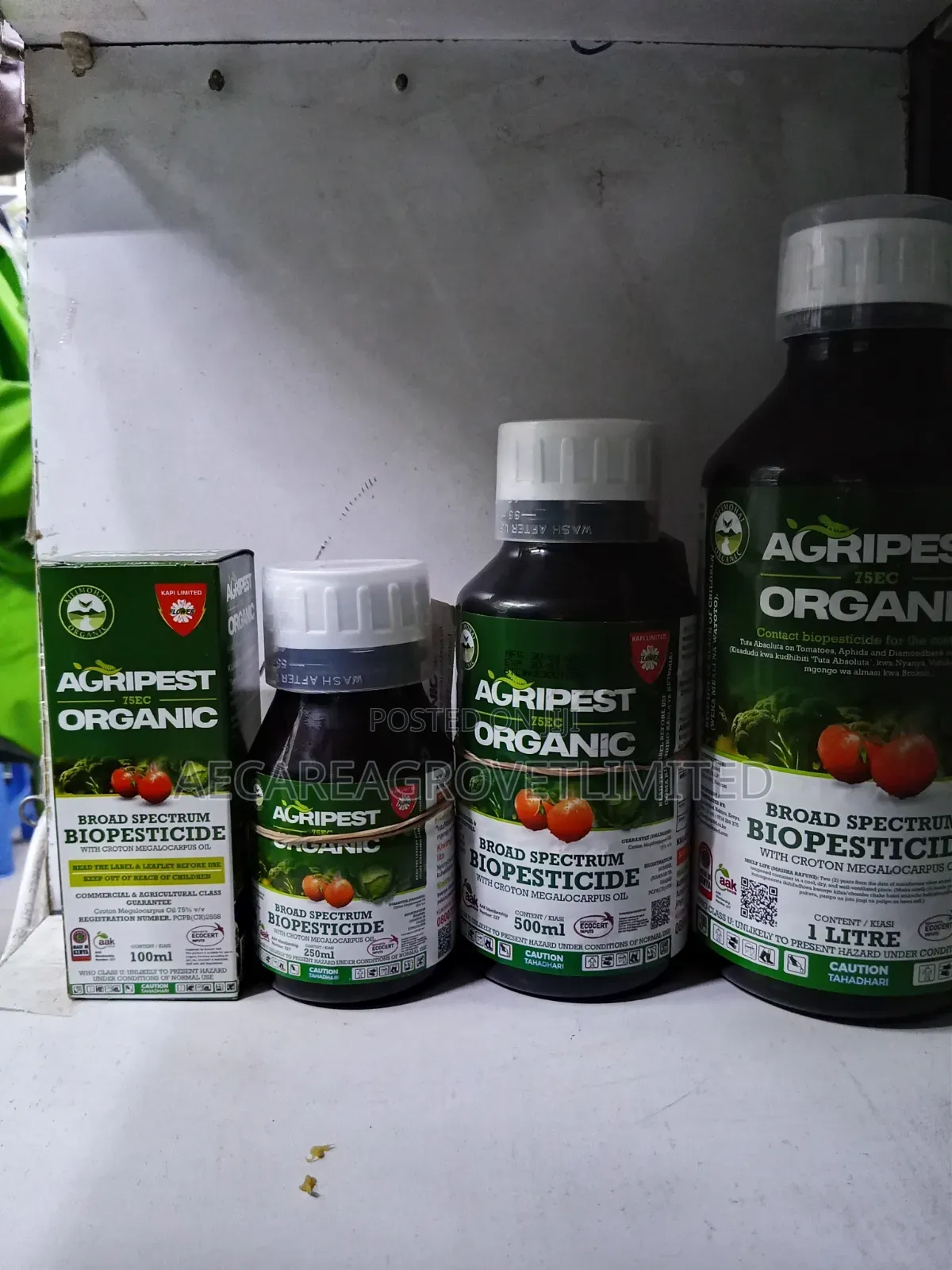 Agripest Organic Biopesticide 100ml, 250ml, 500ml, 1litre