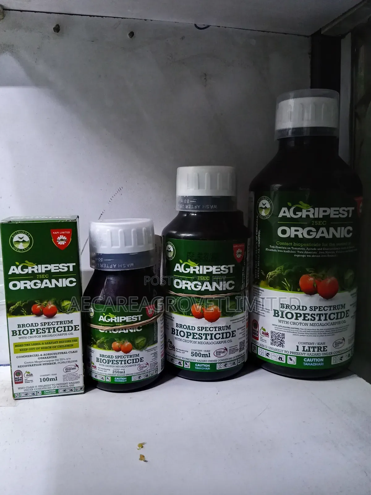 Agripest Organic Biopesticide 100ml, 250ml, 500ml, 1litre