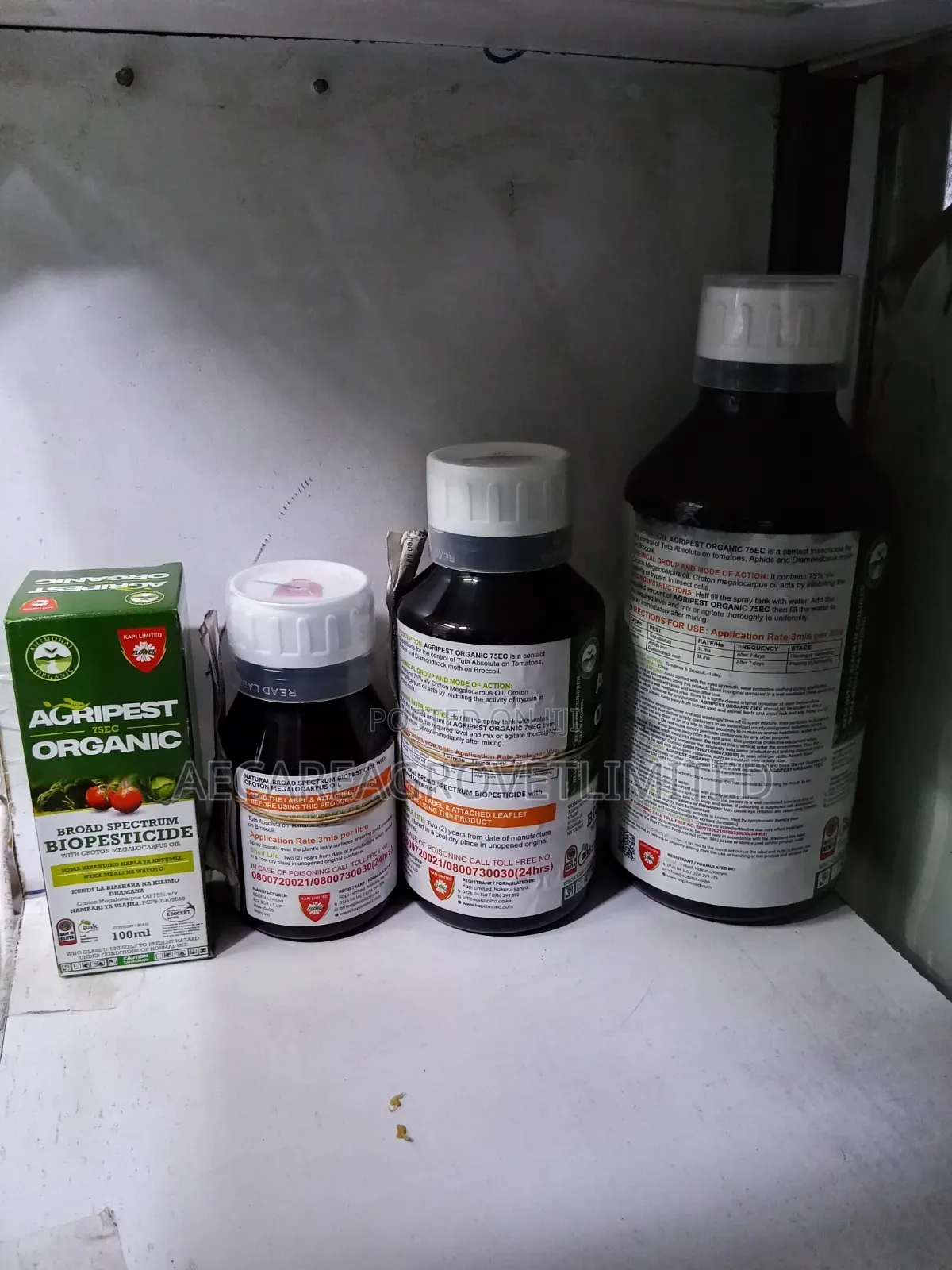 Agripest Organic Biopesticide 100ml, 250ml, 500ml, 1litre